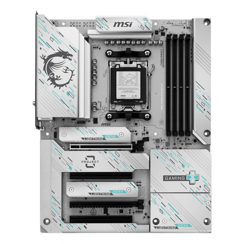 MSI B850 GAMING PLUS WIFI PZ - Socket AM5 - ATX - AMD B850 911-7E75-001