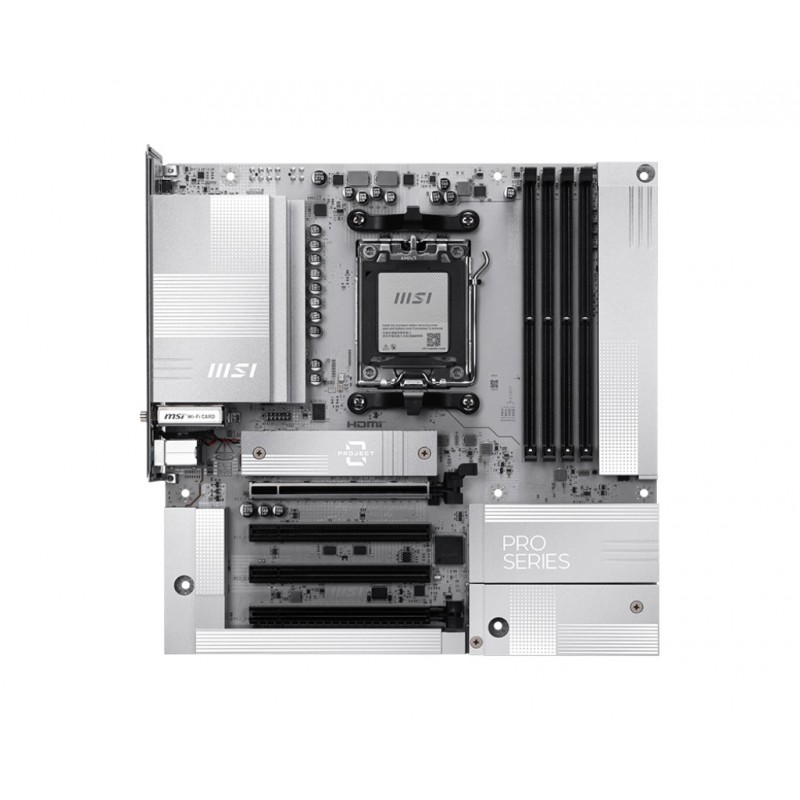 MSI AM5 PRO B850M-A WIFI PZ M-ATX - Socket AM5 - micro ATX - AMD B850 911-7E78-001