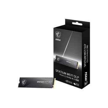MSI SPATIUM M571 DLP PCIe 5.0 NVMe M.2 2TB - 2000GB M.2 3D NAND PCI Express 5.0 S78-440Q1K0-P83