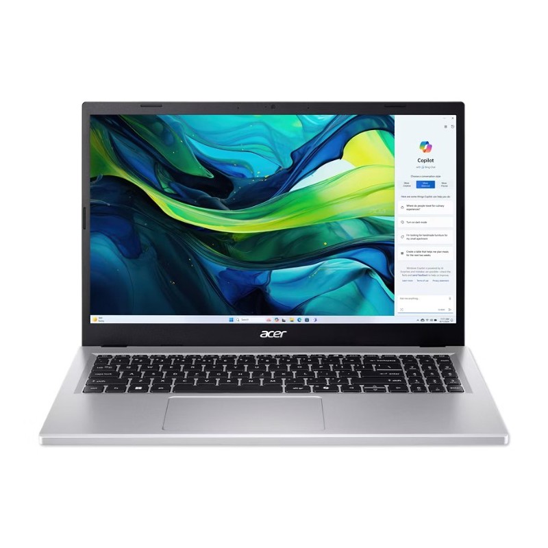 Acer Aspire Go 15 AG15-71P-511S Plata - 15.6" - Intel Core i5 - 16GB - 512GB SSD - Windows 11 Home NX.J4GEB.01H