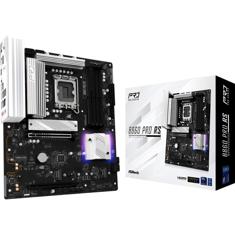 Asrock B860 Pro RS - LGA 1851 (Socket V1) - ATX - Intel B860 90-MXBRM-A0UAYZ