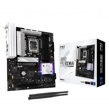 Asrock B860 Pro RS WiFi - LGA 1851 (Socket V1) - ATX - Intel B860 90-MXBRK0-A0UAYZ