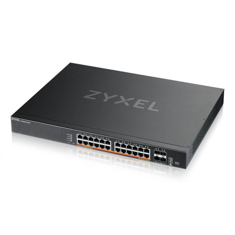 Zyxel XMG2230-28HP - Gestionado L2 L3 - 2.5G Ethernet - PoE - 1U - Negro XMG2230-28HP-ZZ0101F