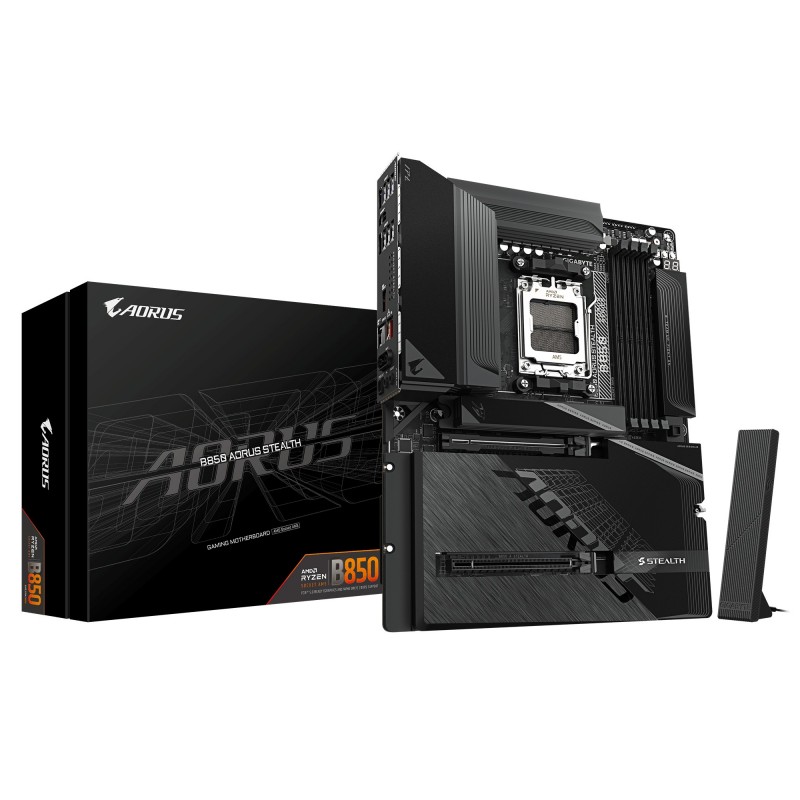 GIGABYTE B850 AORUS STEALTH - Socket AM5 - ATX - AMD B850 9MB85STL-00-G10