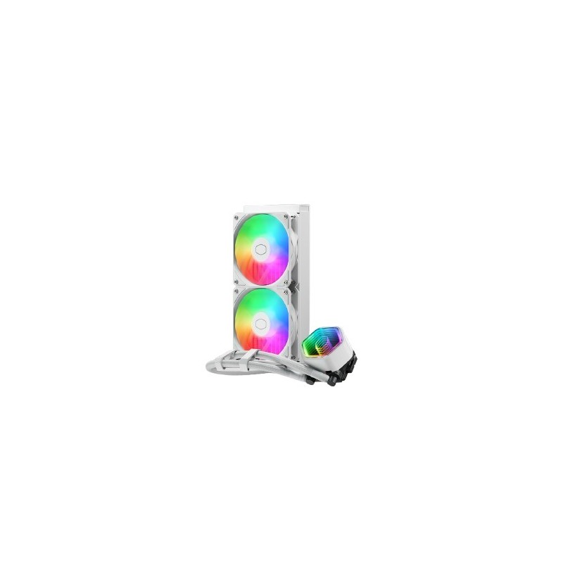 Cooler Master MasterLiquid 240 Core II White 12 cm Blanco MLW-D24M-A18PA-RW
