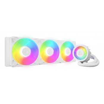 ARCTIC Liquid Freezer III Pro 420 A-RGB (White) 14 cm Blanco ACFRE00189A