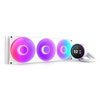 NZXT Kraken Elite 420 RGB 14 cm Blanco  RL-KR42E-W2