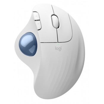 Logitech ERGO M575S Azul, Blanco 910-007030