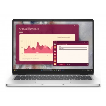 DELL Pro 14 PC14250 Platino - 14" - Intel Core Ultra 7 - 16GB - 512GB SSD - Windows 11 Pro HRHD0