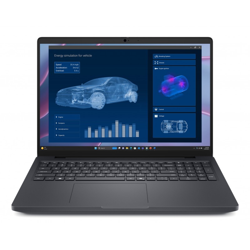 DELL Pro Max 16 MC16255 Negro - 16" - AMD Ryzen AI 7 PRO - 32GB - 512GB SSD - NVIDIA RTX PRO 500 Bla D4KD2