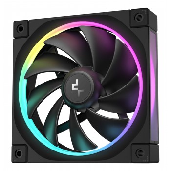 DeepCool FL12 - Ventilador de carcasa - 12 cm - Negro R-FL12-BKAPN1-G