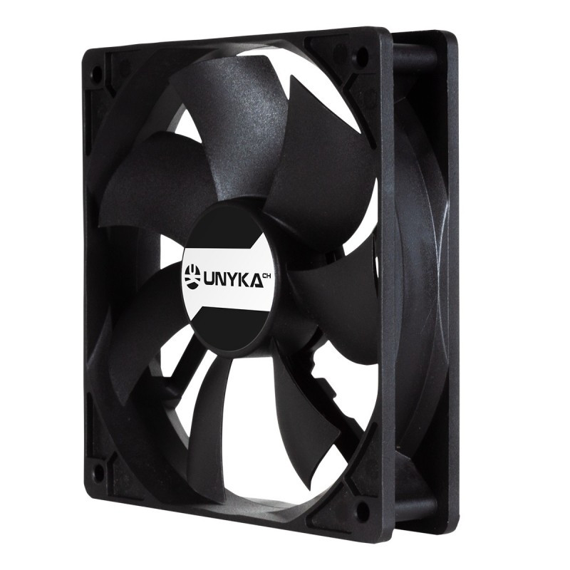 UNYKAch 80.120.25 - Ventilador Server - 4 Pines - 120x120x25 mm