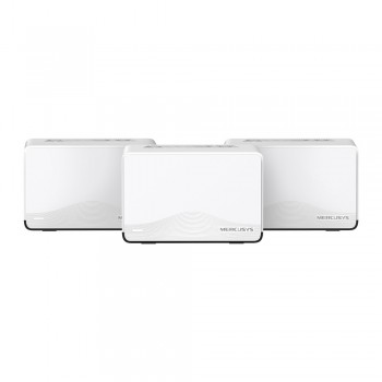 Mercusys HALO H27BE Doble banda (2,4 GHz   5 GHz) Wi-Fi 6 (802.11ax) Blanco 3 Interno HALO H27BE(3-PACK)