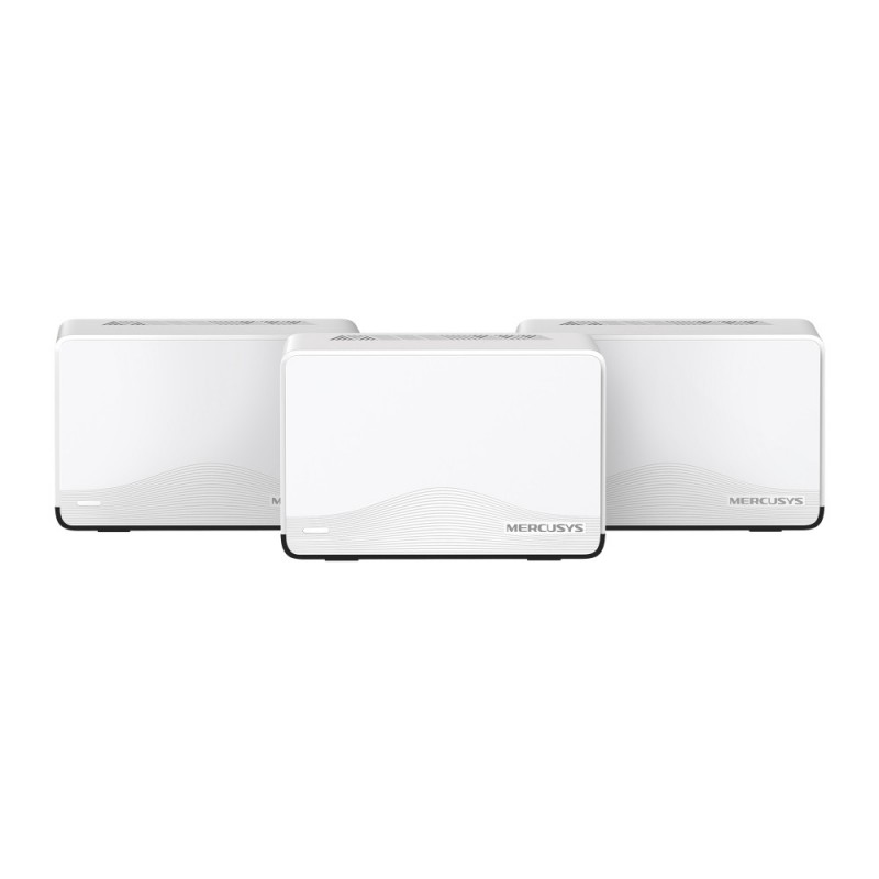 Mercusys HALO H27BE Doble banda (2,4 GHz   5 GHz) Wi-Fi 6 (802.11ax) Blanco 3 Interno HALO H27BE(3-PACK)