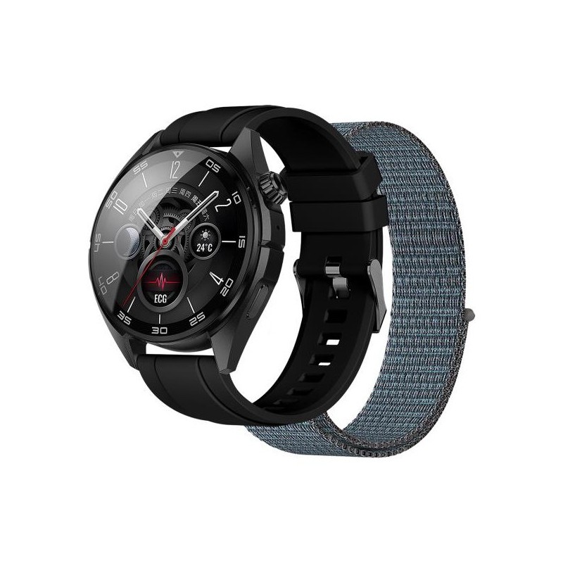 Nilox Sportivo MM  Negro con correa color Negro, Gris  NXSWTRAILPRO
