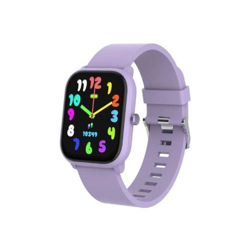 Celly KIDSWATCHBTVL - Pantalla táctil 240x240 Px - Inalámbrica - Frecuencia cardíaca, Podómetro, Jue