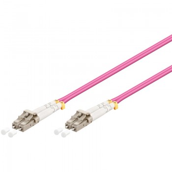 WP WPC-FP4-5LCLC-075 Cable de fibra óptica e InfiniBand 7,5 m LC Violeta