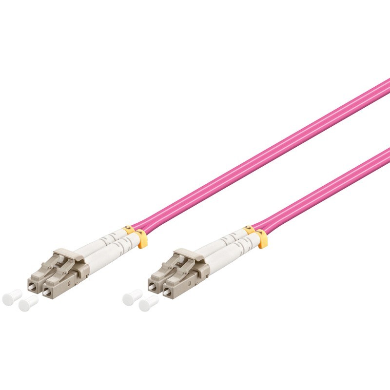 WP WPC-FP4-5LCLC-075 Cable de fibra óptica e InfiniBand 7,5 m LC Violeta