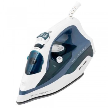 Grunkel PL-2600CE plancha Plancha a vapor Suela de cerámica 2600 W Azul