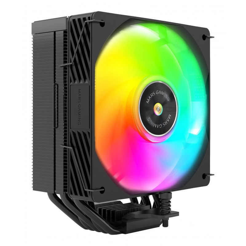 Mars Gaming MCPUX5ARGB - Refrigerador de aire - 280W TDP - 120mm ARGB PWM