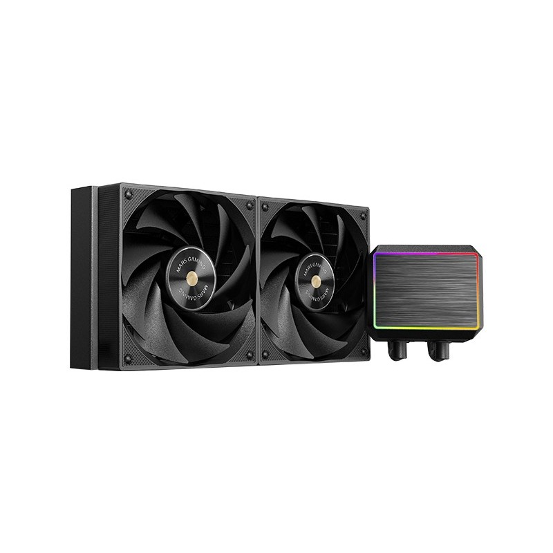 Mars Gaming ML-PROII240 - 240mm - 450W TDP - Negro MLPROII240