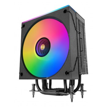 Mars Gaming MCPU-LCD - Refrigerador Aire CPU - LCD 12cm Negro 300W TDP MCPULCD