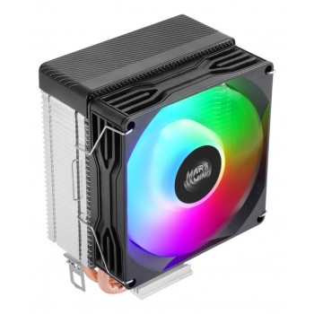 Mars Gaming MCPU-X2 - Refrigerador de aire - 9 cm - Negro - Low Profile - Intel AMD MCPUX2