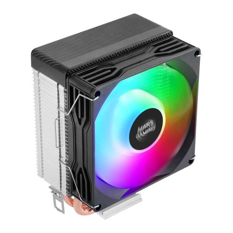 Mars Gaming MCPU-X2 - Refrigerador de aire - 9 cm - Negro - Low Profile - Intel AMD MCPUX2