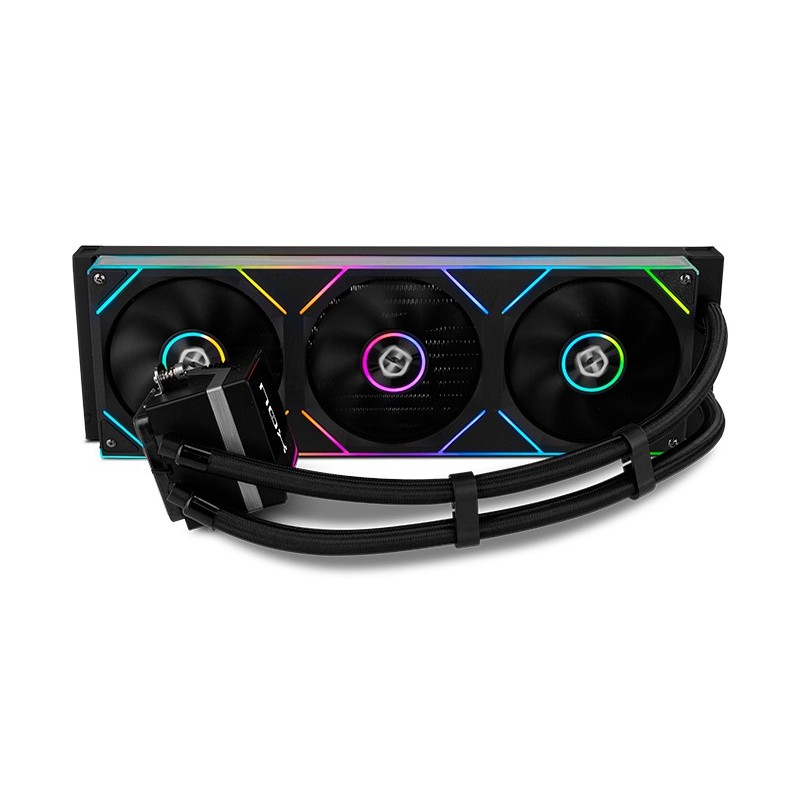 NOX Hummer M-360 LCD|Kit RL Magnético ARGB Negro NXHUMMERM360LCDBK