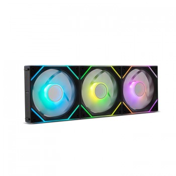 NOX Hummer Pro Link - 12 cm - ARGB - Sin Cables - Kit 3 - Negro NXHUMMERPROLINKBK
