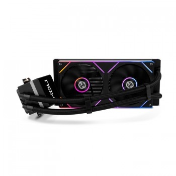 NOX Hummer M-240 LCD|Kit RL Magnético ARGB Negro NXHUMMERM240LCDBK