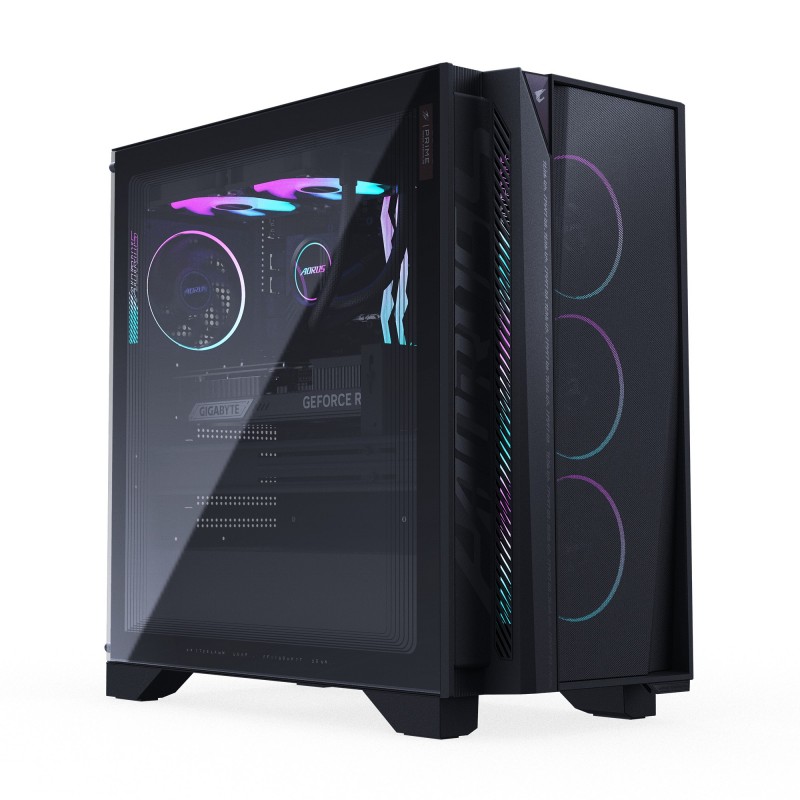 GIGABYTE AORUS PRIME 5 Gaming Desktop PC - AMD Ryzen 7 9800X - 9800X3D - 32GB - 2000GB SSD - Desktop 9BAP55102-NE1-G10