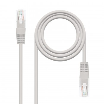 Cable de Red RJ45 UTP Nanocable 10.20.0400 Cat.6  50cm  Gris