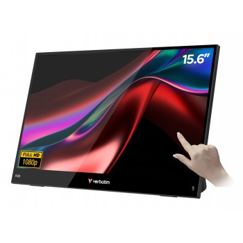 Verbatim Portable 15.6" FHD Touch Monitor LIGHT  32402