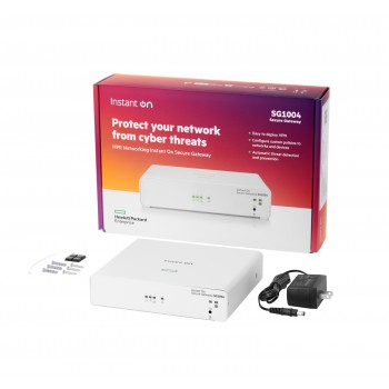 HPE Networking Instant On Secure Gateway 4-port Gigabit SG1004 S0G33A