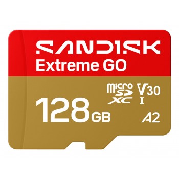 SanDisk Extreme GO 128 GB MicroSDXC UHS-I SDSQXGN-128G-GN6MN