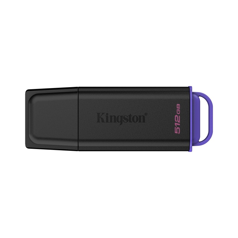 Kingston Technology DataTraveler 512GB Portátil USB 3.2 Gen 1 Exodia Negro + Violeta DTXG2 512GB