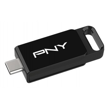 PNY Elite unidad flash USB 64 GB USB Tipo C 3.2 Gen 1 (3.1 Gen 1) Negro P-FD64GELC-GE