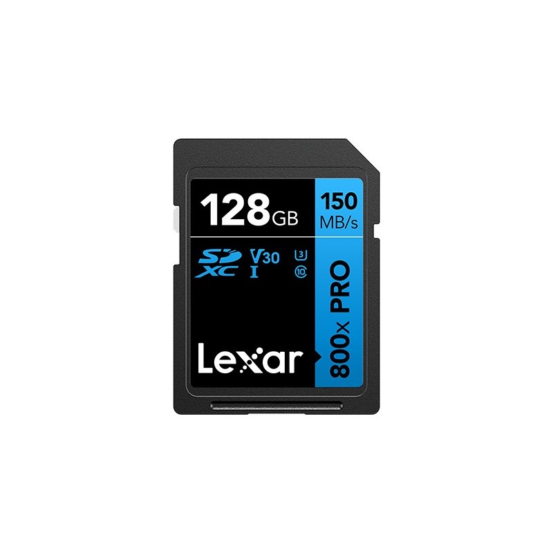 Lexar High-Performance 800xPRO 128 GB SDXC UHS-I Clase 10 LSD0800P128G-BNNNG