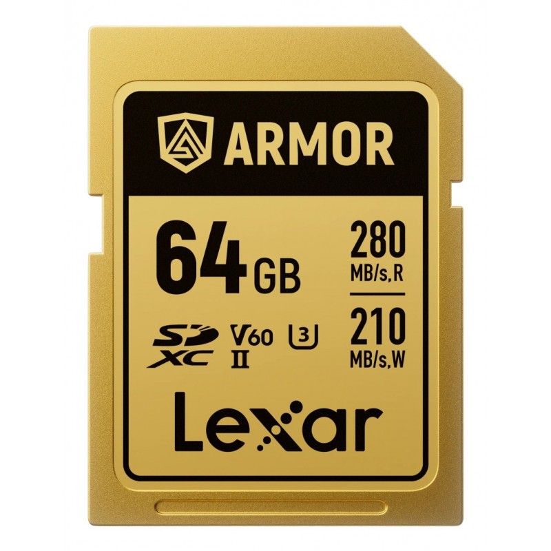Lexar ARMOR GOLD 64 GB SDXC UHS-II LSDAMGL064G-RNNNG