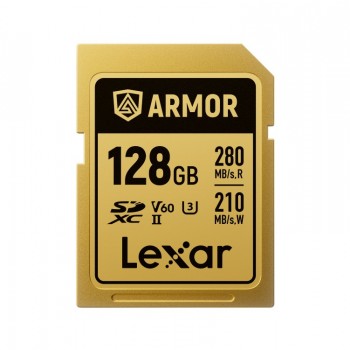 Lexar Armor Gold 128 GB SDXC UHS-II LSDAMGL128G-RNNNG