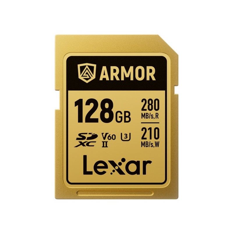 Lexar Armor Gold 128 GB SDXC UHS-II LSDAMGL128G-RNNNG