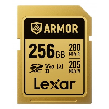 Lexar ARMOR GOLD 256 GB SDXC UHS-II LSDAMGL256G-RNNNG