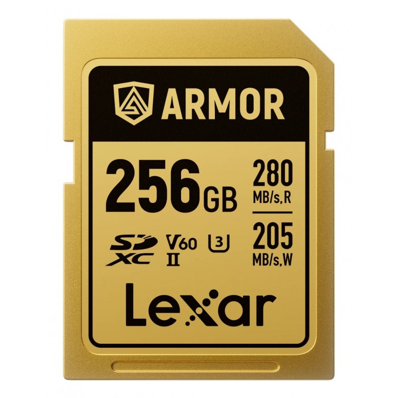 Lexar ARMOR GOLD 256 GB SDXC UHS-II LSDAMGL256G-RNNNG