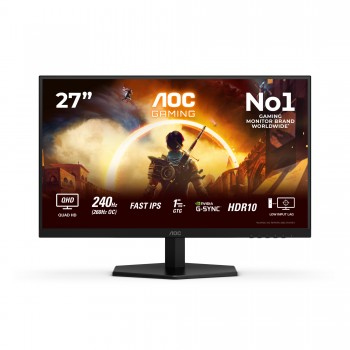 AOC G4 Q27G42ZE - 27" Quad HD - LCD - Negro, Rojo - 260Hz