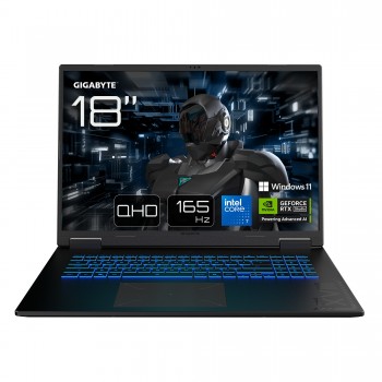 GIGABYTE GAMING A18 PRO Portátil - 18“ Negro - 18" - Intel Core 7 - 32GB - 1000GB SSD - NVIDIA GeFor 9RGA8I77XJH8JPYES000