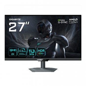 GIGABYTE G27Q20 Monitor Gaming 27” QHD - 2560 x 1440 - 27" Quad HD - LED - Negro - 200Hz 20VM0-G27Q20BT-1EKR