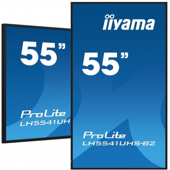 iiyama LH5541UHS-B2 - 54.6" - Procesador incorporado - 4K Ultra HD - 500 cd m² - Negro - 24 7