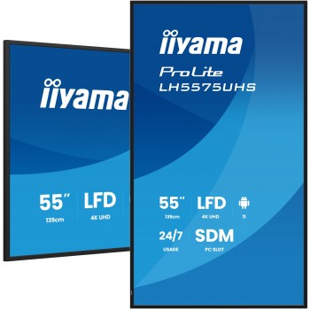 iiyama LH5575UHS-B2AG - 54.6" - Procesador incorporado - Android 11
