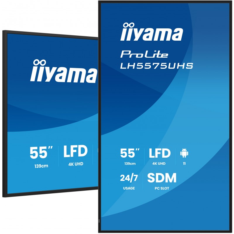 iiyama LH5575UHS-B2AG - 54.6" - Procesador incorporado - Android 11